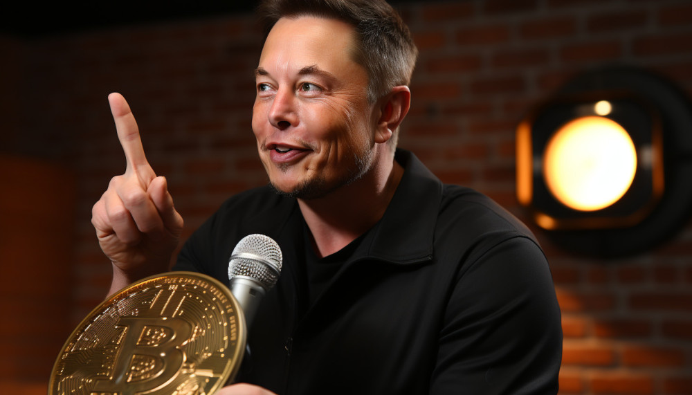 Price of bitcoin jumps after Elon Musk says it is 'a good thing'